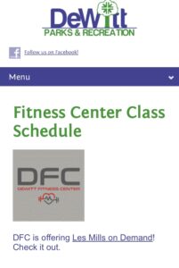 Dewitt Fitness Center