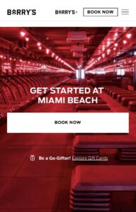 Barry’s Bootcamp-Miami Beach