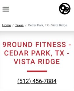 9round Fitness-Cedar Park TX- Vista Ridge