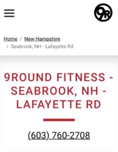 9round Fitness-Seabrook NH-Lafayette Rd