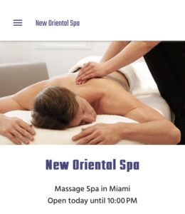New Oriental Massage-Miami FL