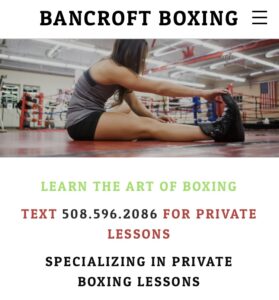 Bancroft Boxing Gym-Natick MA