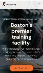 PJ Trains Personal Training-Boston MA