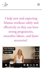 Kayla Mehr Your Fit Mom-Boston MA