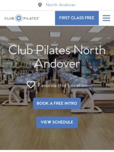 Club Pilates North-Andover MA