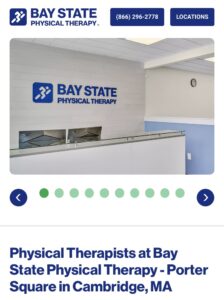 Bay State Physical Therapy-Boston (Porter Square)MA