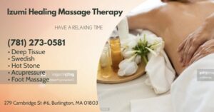 Izumi Healing Massage Therapy-Burlington MA